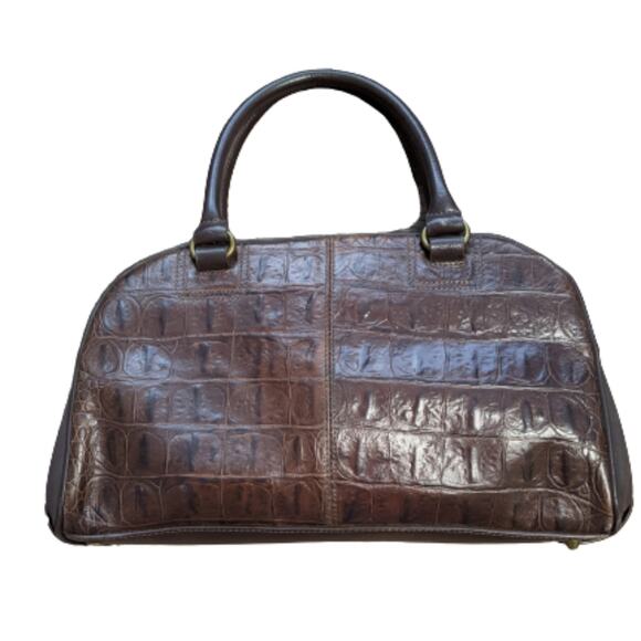 Franco Sarto Alligator Embossed Leather Purse - Picture 5 of 8